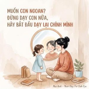 MUỐN CON NÊN NGƯỜI, CHA MẸ HÃY BẮT ĐẦU THAY ĐỔI TỪ CHÍNH MÌNH