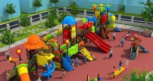 Thiết bị sân chơi mầm non