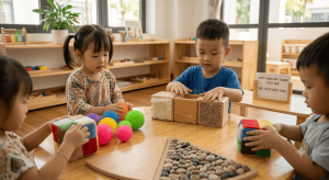 Đồ chơi có nhiều bề mặt xúc giác 